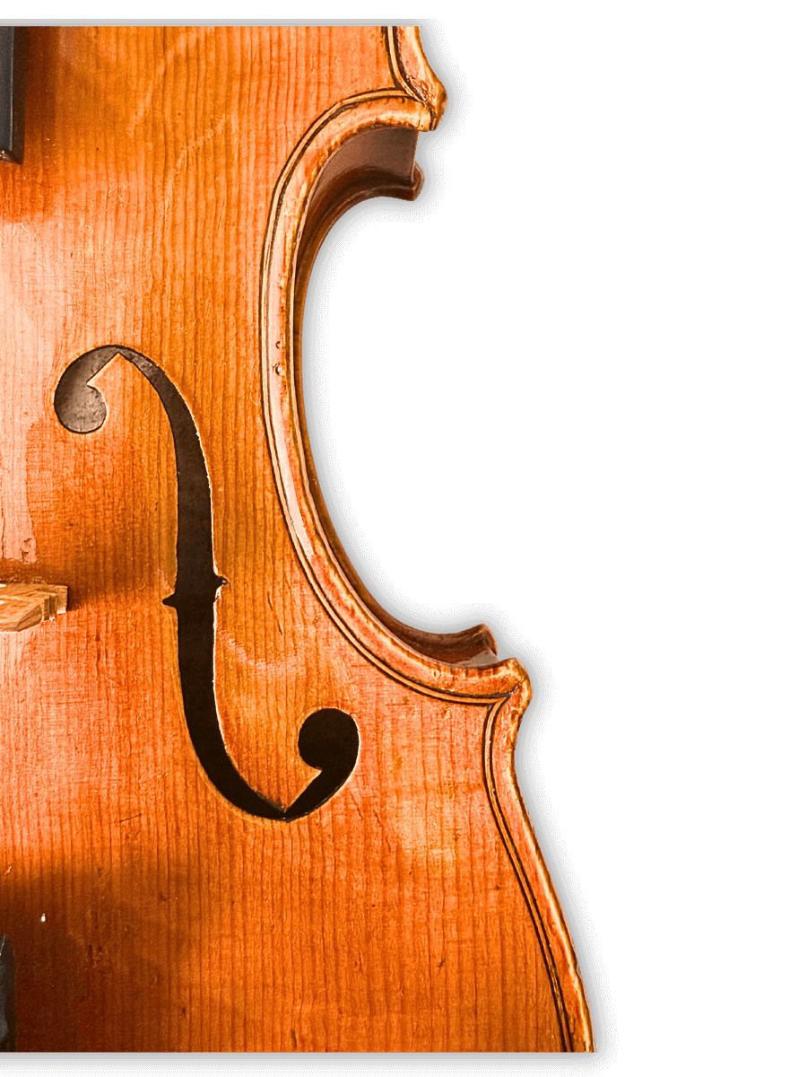 Melodiebogen violin 118 circa 1895 f hole