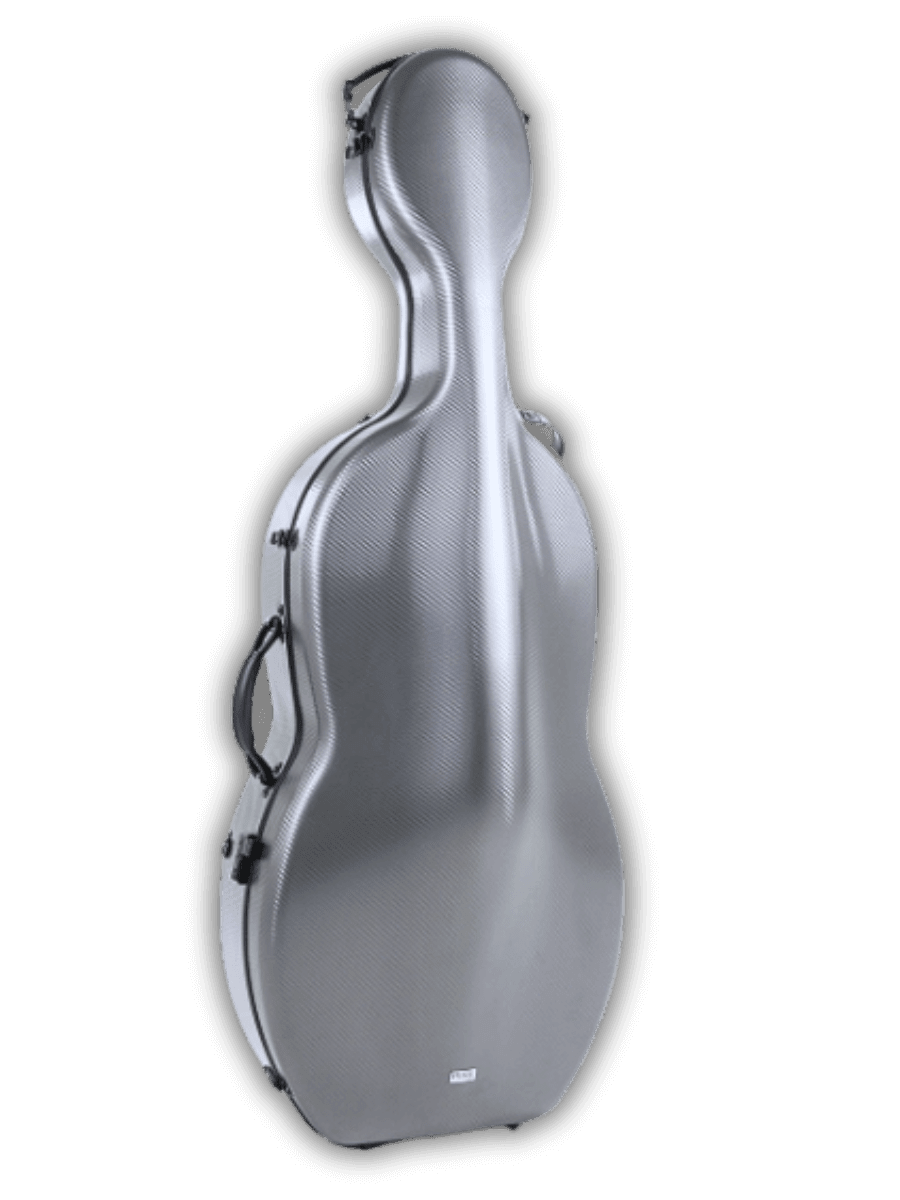 GEWA PURE Rolly Polycarbonate Cello Case 4.6 designed for travel – lightweight, durable, and ergonomic