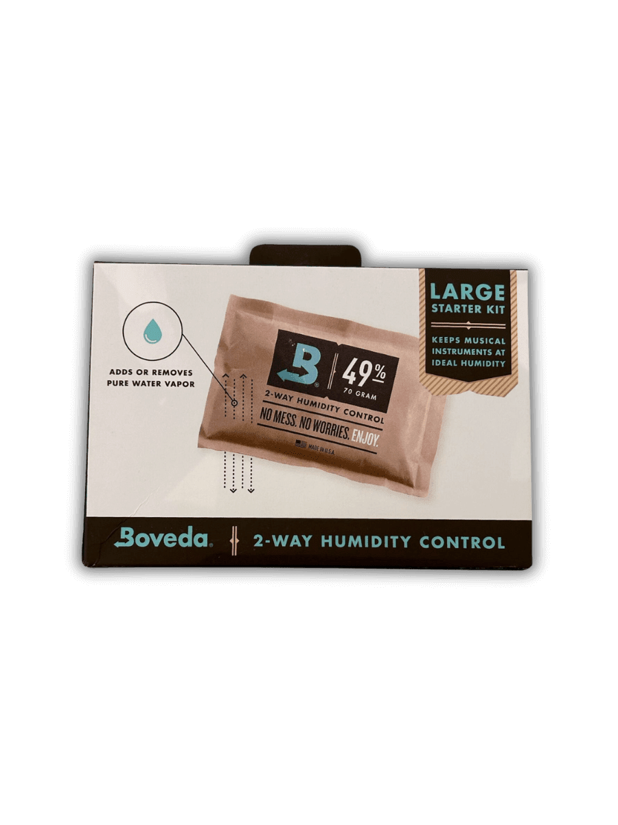 Boveda 2 way humidity control small starter kit for cello