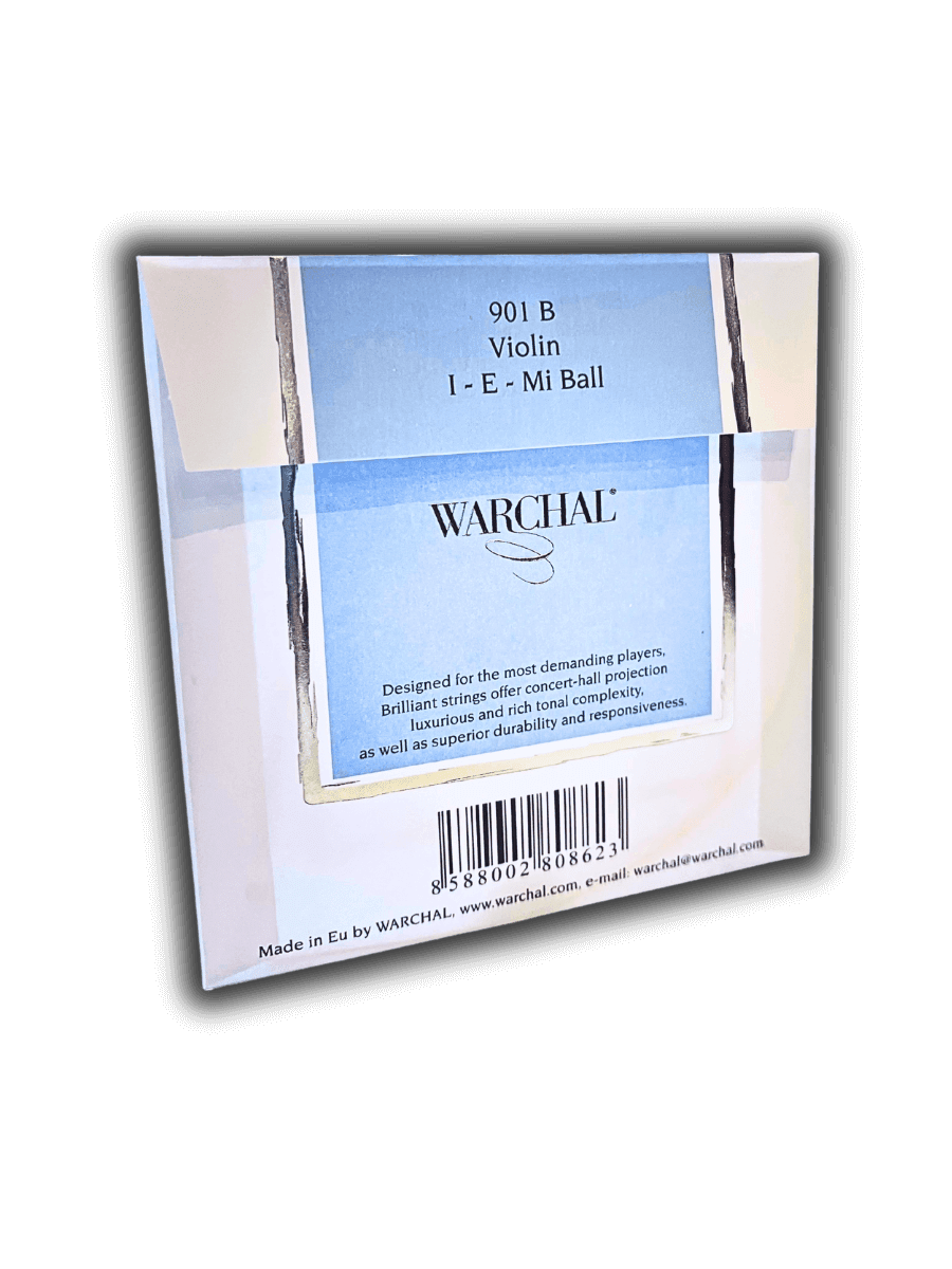 Warchal Brilliant violin E string – bright, stable tone with excellent projection.