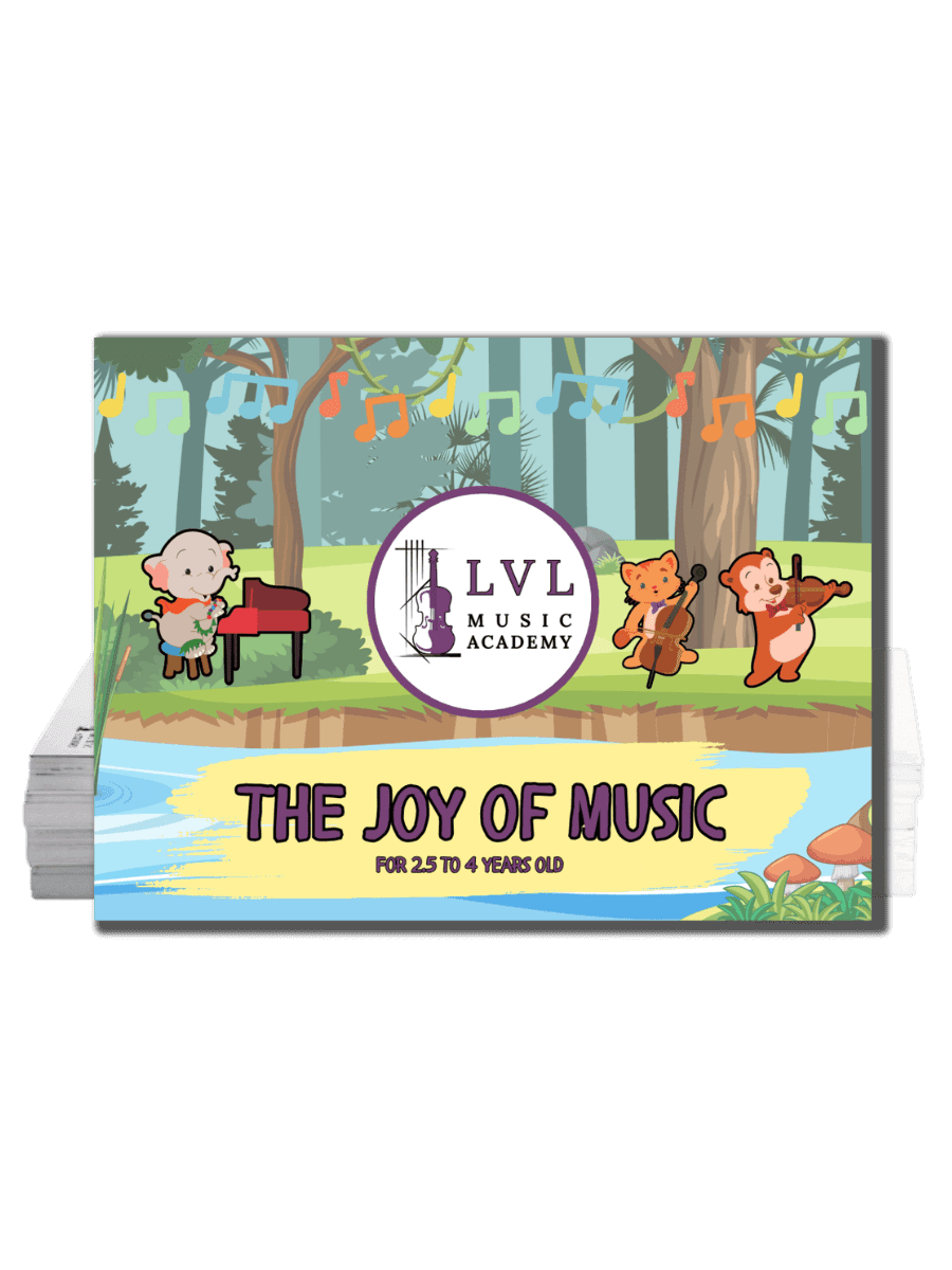 The Joy Of Music book for 2.5 to 4 years old kids