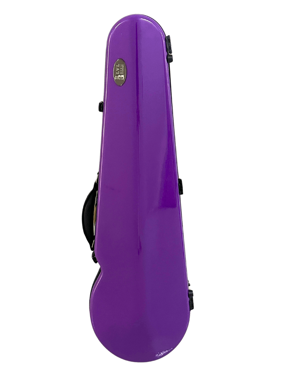 LVL Contoured Carbon Fibre Violin Case (Purple)