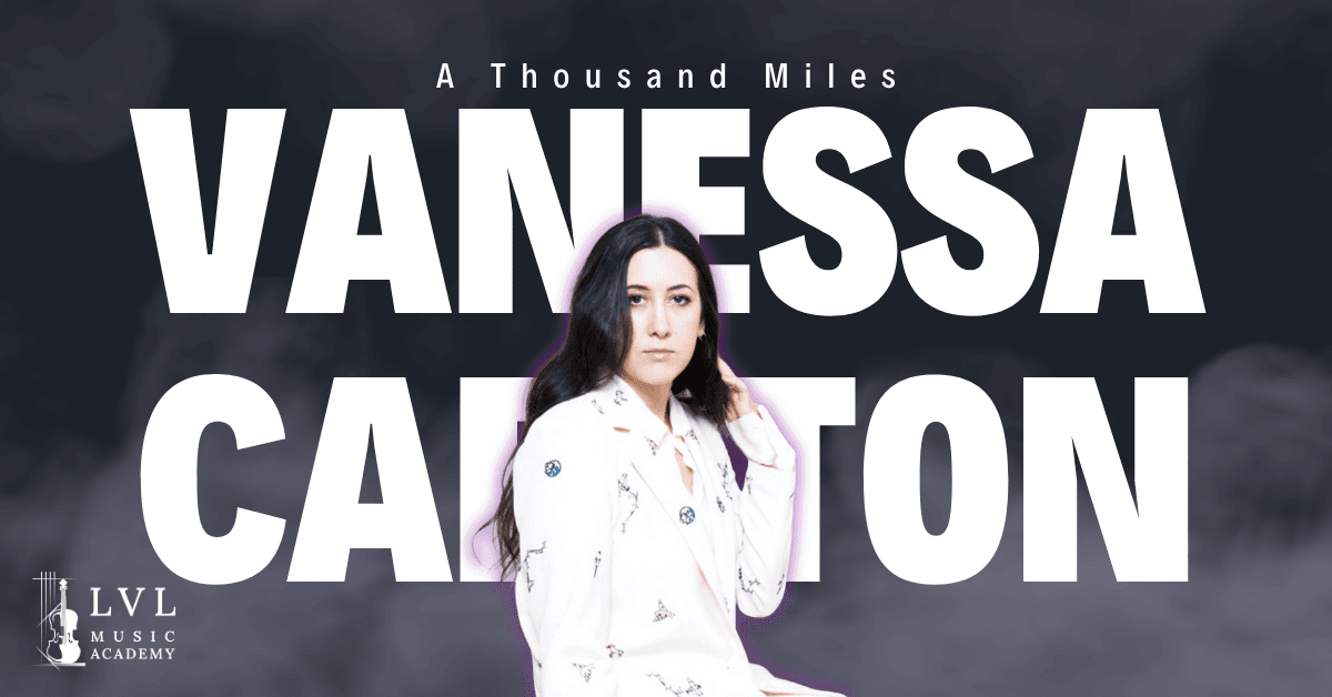 Vanessa Carlton at the piano