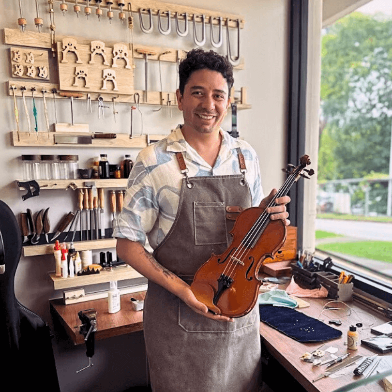 violin luthier shop in Singapore