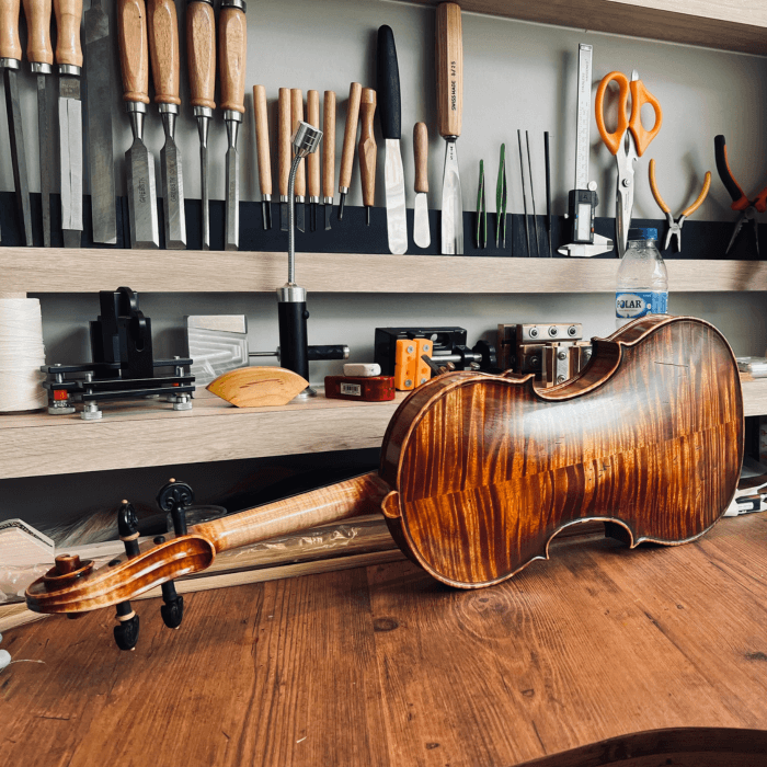 warranty and workshop for violins sold at LVL Music Academy