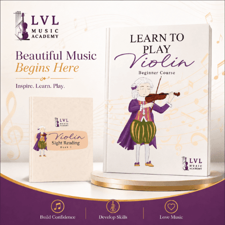 LVL structured violin programme books
