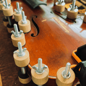 in house luthier workshop
