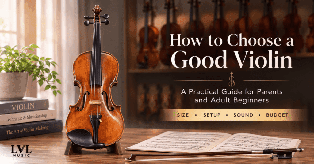 this guide will teach you how to choose a good violin