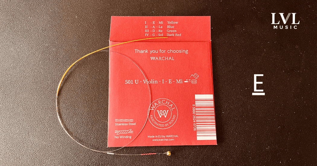 Warchal Karneol 2.0 violin string materials and characteristics including stainless steel, hydronalium and pure silver