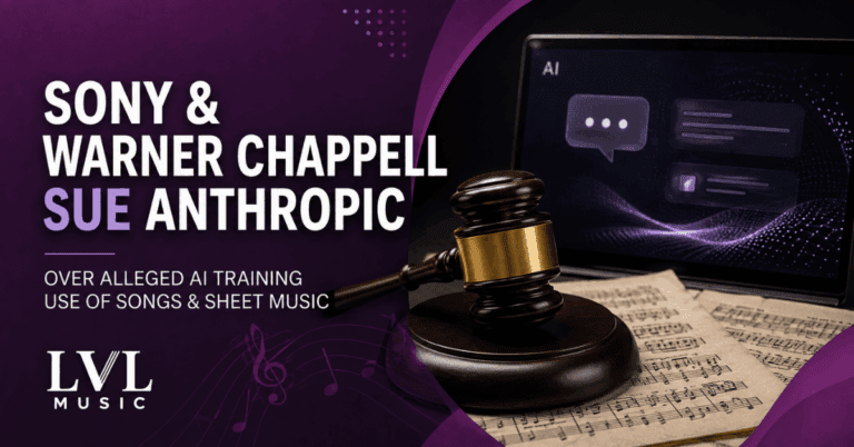Sony Music Publishing and Warner Chappell copyright lawsuit against Anthropic over AI training