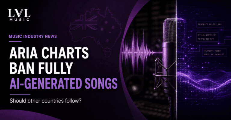Australia ARIA Charts ban fully AI-generated songs